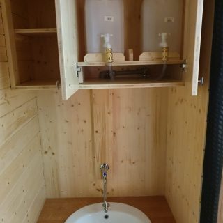 Wasserreservoir WC-Raum